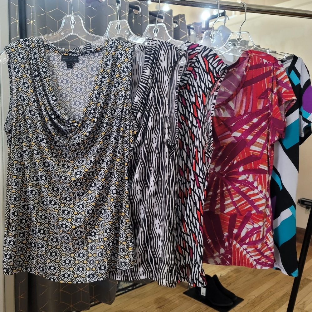 Lot of 5 Worthington Blouses Size XL
